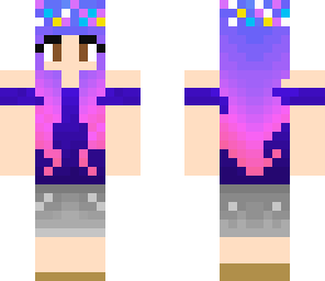 purple girl