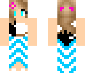 blue summer dress