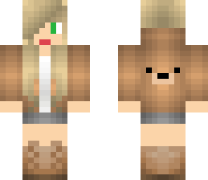 teddy bear girl
