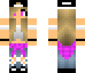 tomboy girl cute and cool pink