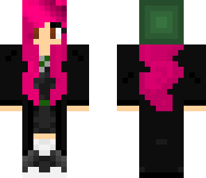 slytherin with pink hair