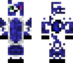 polka blue