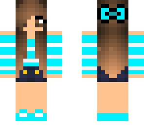 pretty blue girl