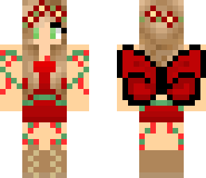 red fairy girl