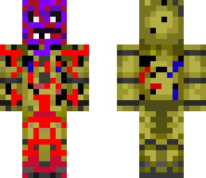 puple guy in springtrap