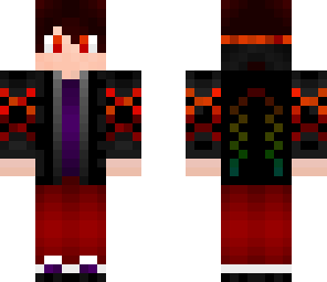 red black hoodie