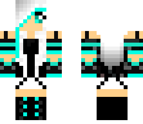 blue dj girl