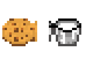 cookie and milk