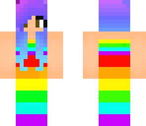 rainbow girl