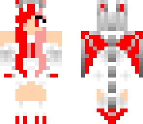 red and pink