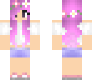 pastel flower girl