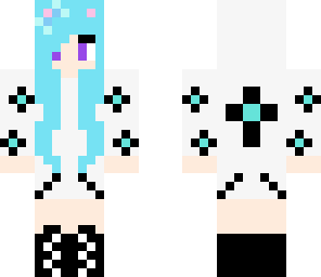 blue hair girl