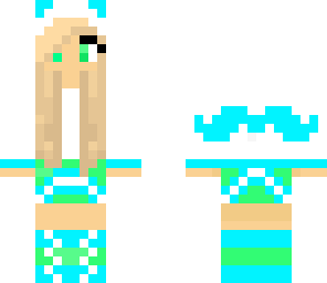 aqua mustache