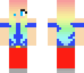 rainbow girl