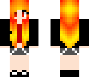 cool fire girl