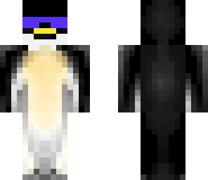 mlg purple shades penguin with headphones
