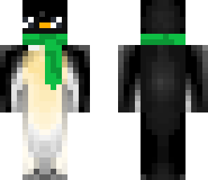 penguin in a scarf