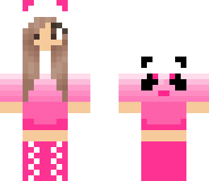 pink panda girl