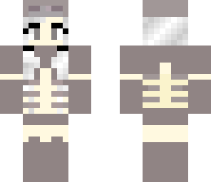 skeleton mob girl