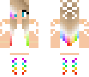 rainbow white