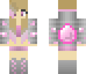 pink diamond ore girl