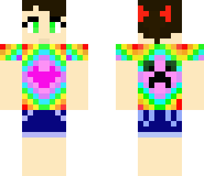 rainbow girl