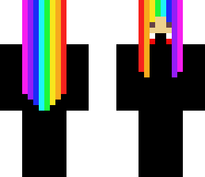 rainbow hair