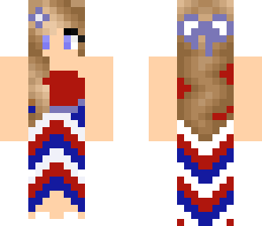 usa dress girl