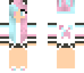 cotton candy creeper girl