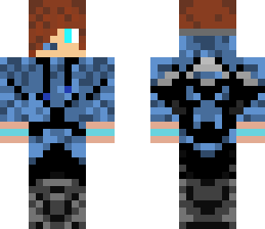 blue gamer boy