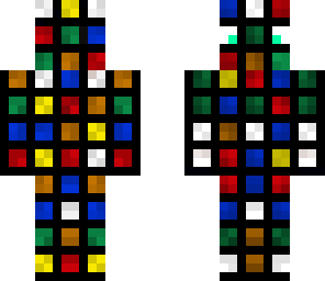 rubix cube man