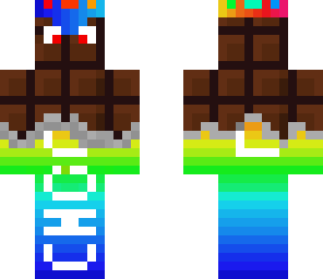 king rainbow chocolate bar