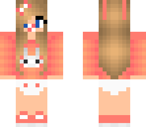 baby bunny skin 2 with  ears