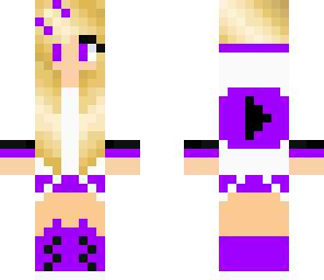 sexy purple girl