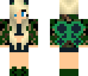 camo plus winged girl