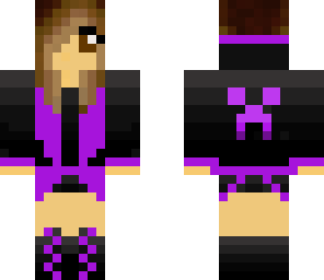 purple girl
