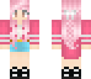 pink petal girl