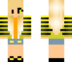 black and yellow girl