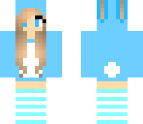 blue bunny girl