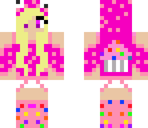 pink cupcakey girl