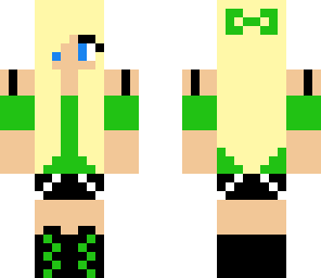 green and black cutie