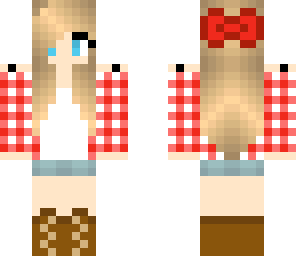 country cute girl