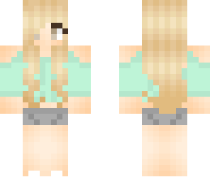 simple blonde girl