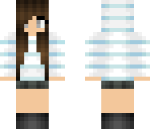 blue girl
