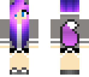 cute gamer wolf girl
