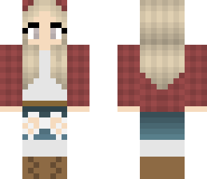 red plaid