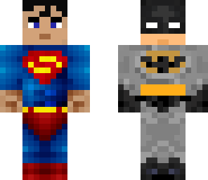 half batman and superman