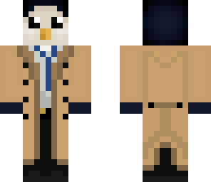 castiel penguin style