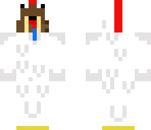 derpy walrus in chicken suit