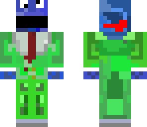 updated green cookie monster